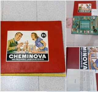 Juguete Antiguo Cheminova Laboratorio años 60