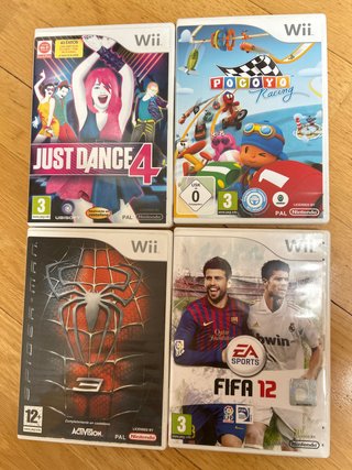 Pack 4 Juegos Wii