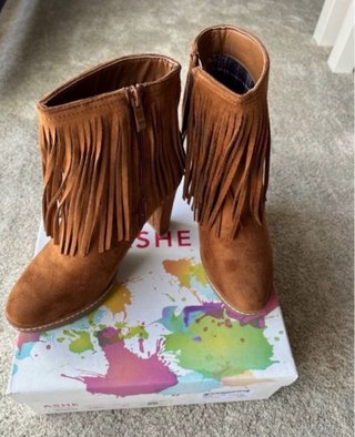 Botas con flecos Ashe Talla 37