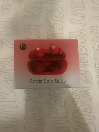Auriculares Beats Solo Buds Rojos, para estrenar