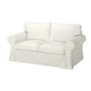 Funda Ektorp 2 plazas blanca