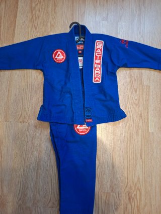 Kimono  Gracie Barra Jiu-Jitsu Azul niño