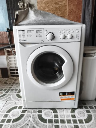 Lavadora Indesit 7kg Blanca