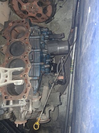 Bloque Motor Toyota con Bomba Inyectora