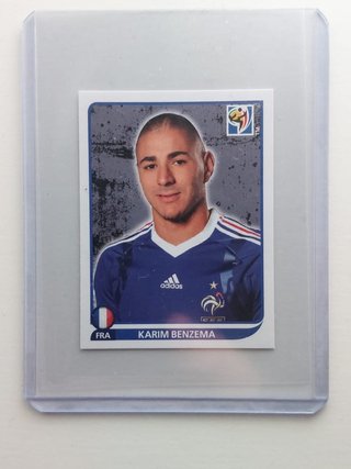 Cromo Karim Benzema Panini Mundial 2010