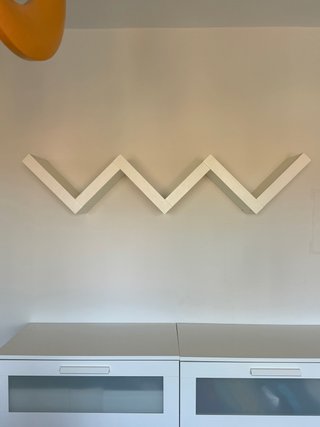 Estantería de pared Zigzag LACK IKEA