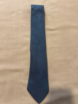 Corbata Hermès Paris Azul
