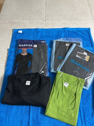 Pack 4 Camisetas Marcha Talla XL