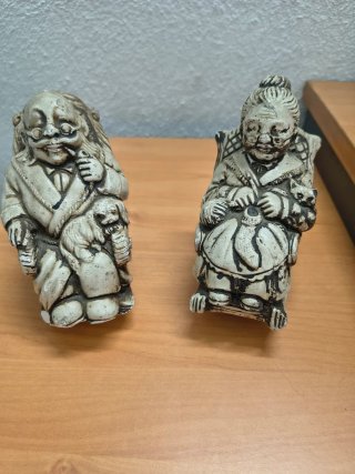 Set de 2 Figuras Decorativas
