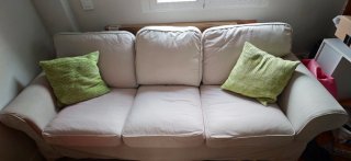 Sofá EKTORP IKEA Beige