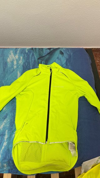Maillot de Ciclismo Amarillo Flúor