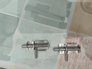 Set de 2 pestillos para puerta