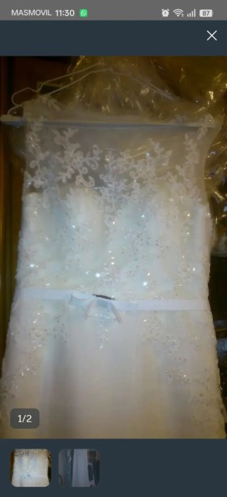 Vestido de novia blanco