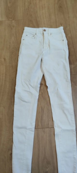 Pantalón Stradivarius Blanco