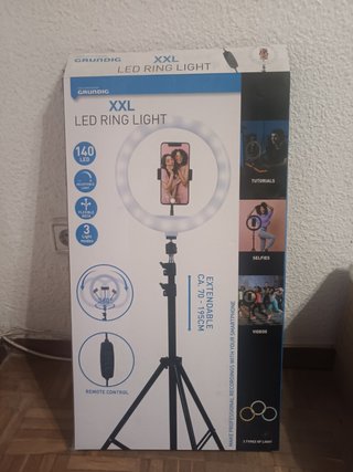 Aro de Luz LED XXL Grundig con Trípode