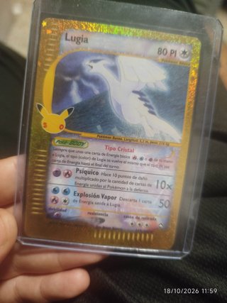 Carta Pokémon Lugia 30 Aniversario