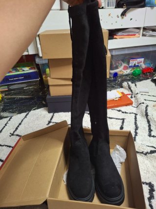 Botas Altas Negras Merry Scott Talla 38