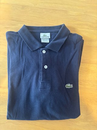 Polo Lacoste Azul Talla XL
