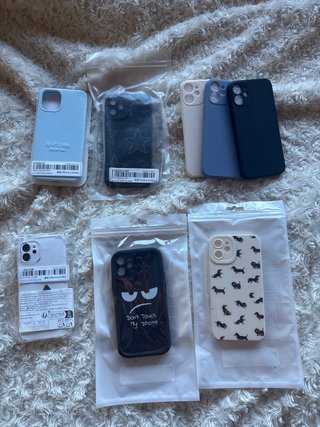 Lote de 8 Fundas para iPhone 12 Mini