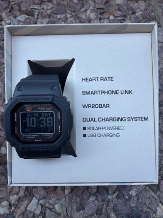 Reloj Casio G-Shock DW-H5600 Negro - Sin estrenar