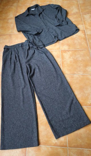 Traje Pantalón Primark Gris