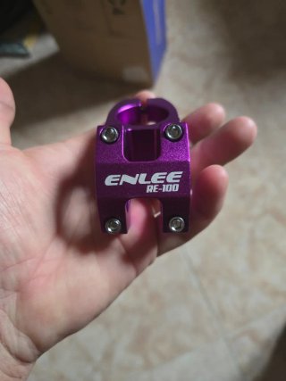 Potencia de Bicicleta ENLEE RE-100 Morada