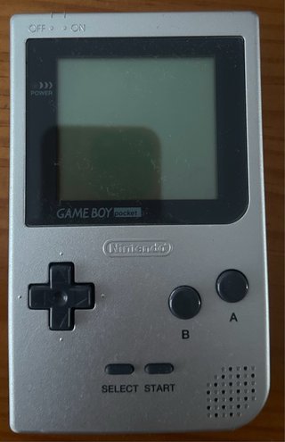 Nintendo Game Boy Pocket Plateada + Super Mario