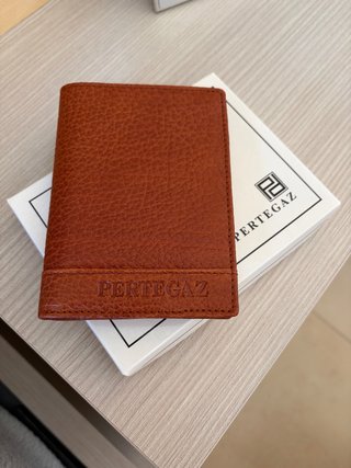 Cartera monedero billetera PERTEGAZ marrón