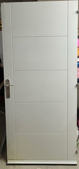 Puerta Exterior Blanca