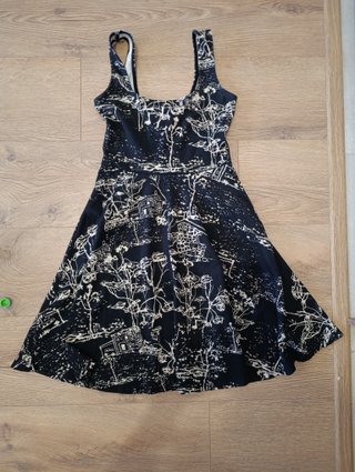 Vestido Desigual Estampado Talla XS