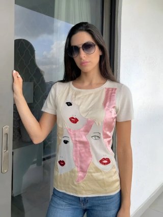 Camiseta Purificación García Estampada