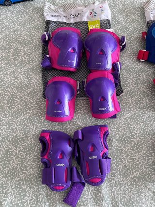 Set de Protecciones Patinaje Oxelo Talla 2XS