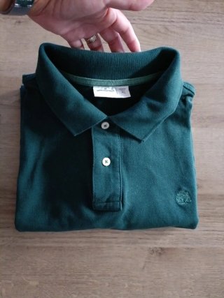 Camiseta Polo Hombre | Springfield Verde