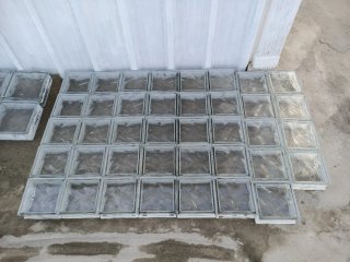 39 bloques de cristal pavés 19x19