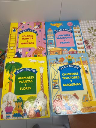 Libros infantiles Alan Snow