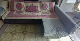 Sofá 3 plazas con chaise longue