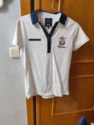 Polo Valecuatro Blanco Talla xl
