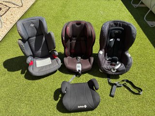 Pack de 4 sillas de coche para niños