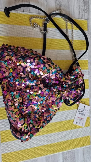 Bolso de fiesta con lentejuelas