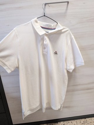 Camiseta polo blanca