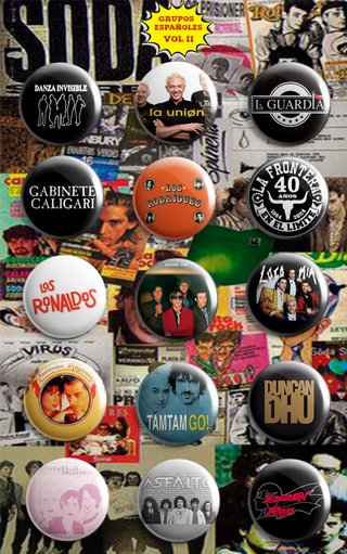 PACK CHAPAS GRUPOS NACIONALES (VOL 2)