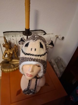 Gorro de lana estilo Kawaii