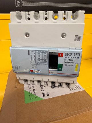 Interruptor Legrand DPX3 160 4P 125A