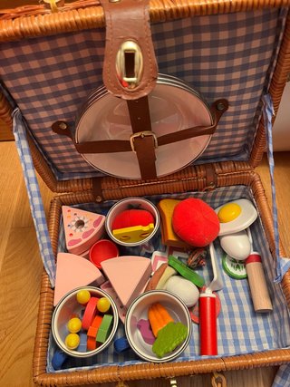 Cesta de Picnic de Juguete