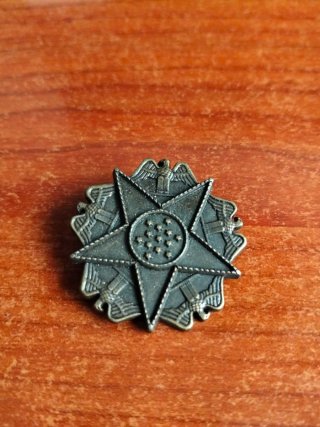 Pin de solapa con diseño de estrella
