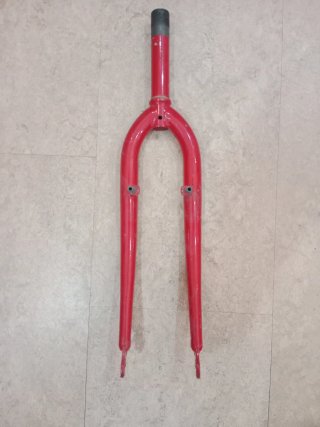 Horquilla MTB Rígida Roja