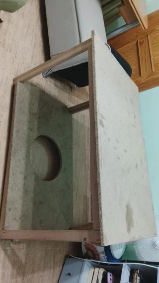 Mesa camilla de madera