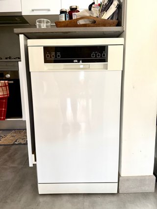 Lavavajillas Ok 45cm Blanco  MUY POCO USO