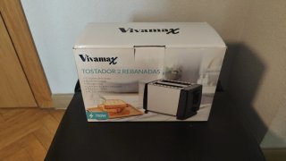 Tostadora Vivamax 2 Rebanadas