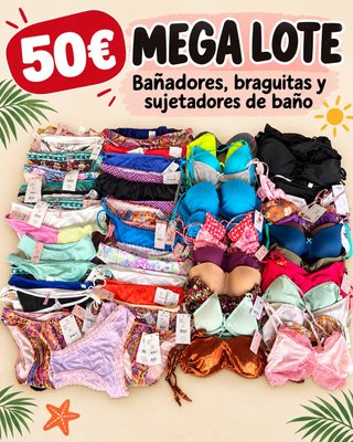 Lote de Bañadores, Bikinis y Sujetadores